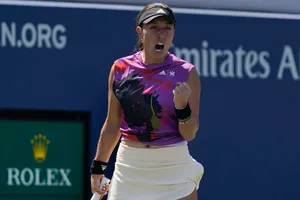 Jessica Pegula Fist Pump Wallpaper