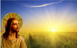 Jesus Christ, The Light Of The World Wallpaper