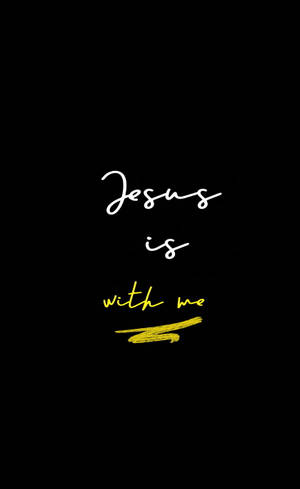 Jesus With Me Jesus 4k Iphone Wallpaper