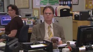 Jim Halpert Isn't The Only One Who Just Can't Contain His Excitement When It Comes To Dwight Schrute Wallpaper
