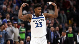 Jimmy Butler Wolves Flex Wallpaper