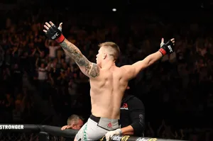 Jimmy Crute Cheering In The Ring Wallpaper