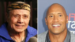 Jimmy Snuka And Dwayne Johnson Wallpaper