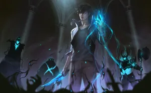 Jinwoo Solo Leveling 4k Fanart Wallpaper