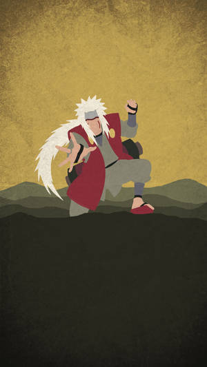 Jiraiya Vector Art Wallpaper