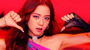 Jisoo Blackpink Fierce Hot Wallpaper