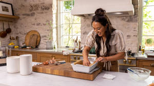 Joanna Gaines Cooking Wallpaper