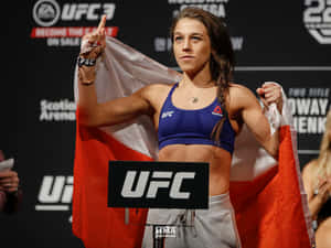 Joanna Jedrzejczyk Weight-in Wallpaper