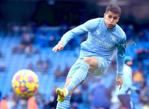 Joao Cancelo Power Kick Wallpaper