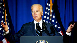 Joe Biden Makes A Strong Statement Supporting Women's Rights Wallpaper