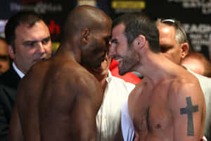 Joe Calzaghe And Bernard Hopkins Wallpaper