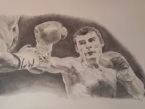 Joe Calzaghe's Sketch Wallpaper
