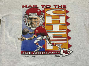 Joe Montana, Four-time Super Bowl Winning Quarterback. Wallpaper