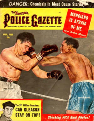 Joey Maxim Magazine Cover 1955 Wallpaper