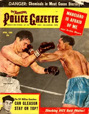 Joey Maxim Magazine Cover 1955 Wallpaper