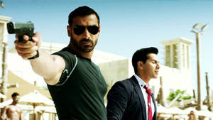 John Abraham In Dishoom Movie Wallpaper