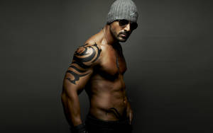 John Abraham With Tattoos Wallpaper