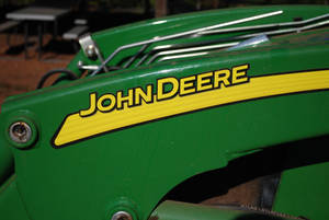 John Deere Machine Close Up Wallpaper