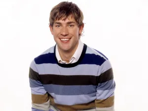 John Krasinski Stars In His Hit Show, The Office. Wallpaper