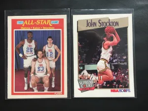 John Stockton Nba Hoops Trading Cards Wallpaper