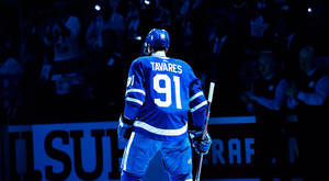 John Tavares Number 91 Toronto Maple Leafs Wallpaper