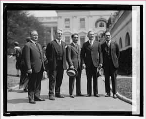 Johnny Dundee And A Few Gentlemen In Their Suits Wallpaper