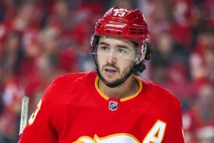 Johnny Gaudreau Ice Hockey Game Player Wallpaper