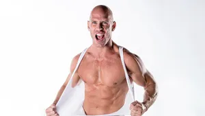 Johnny Sins Tearing Shirt Wallpaper