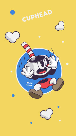 Join Cuphead And Mugman In Their Surreal And Challenging Mission! Wallpaper