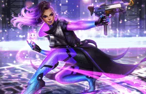 Join Sombra In The Battle For The Future Wallpaper