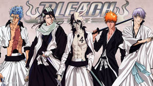 Join The Adventure In The World Of Bleach Wallpaper