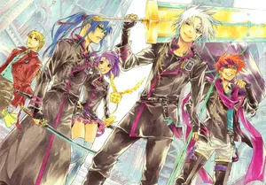 Join The Battle Against Evil With D Gray Man! Wallpaper