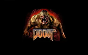 Join The Fight In Doom 3 Wallpaper