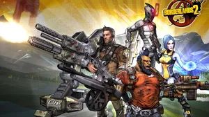Join The Mayhem With Borderlands Wallpaper