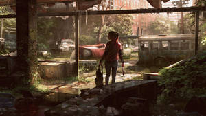 Joining Forces To Fight The Dangerous Infected In The Post-apocalyptic World Of The Last Of Us. Wallpaper