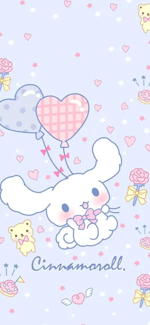 Joining The Fun With Cinnamoroll Sanrio! Wallpaper