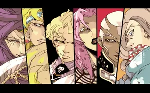 Jojo Bizarre Adventure Diavolo And Villains Wallpaper