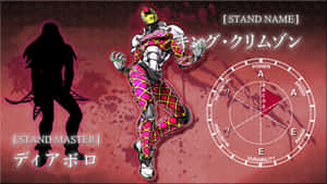 Jojo Bizarre Adventure Diavolo Golden Wind Form Wallpaper