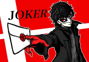 Joker Persona 5 Envelope Wallpaper