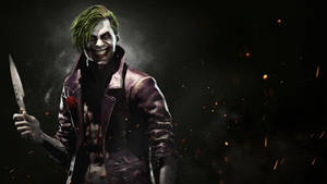 Joker Sinister Grin Wallpaper