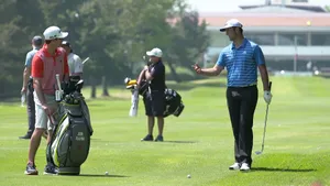 Jon Rahm Before Playing Golf Wallpaper