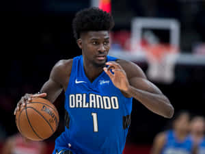 Jonathan Isaac Blue Jersey Wallpaper