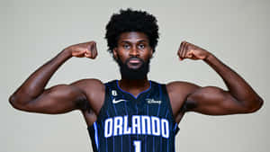 Jonathan Isaac Dominating The Court Wallpaper