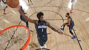 Jonathan Isaac Shooting Ball Wallpaper