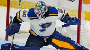 Jordan Binnington In Action Wallpaper