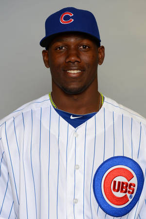 Jorge Soler Simple Gray Backdrop Wallpaper