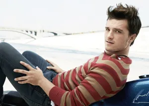 Josh Hutcherson Casual Photoshoot Wallpaper