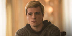 Josh Hutcherson Contemplative Portrait Wallpaper