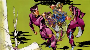 Jotaro Kujo, The Protagonist Of The Popular Manga Series 