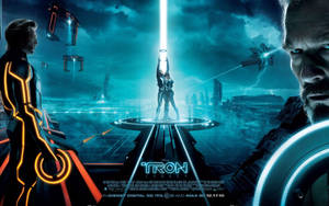 Journey Into The Virtual World With Tron Wallpaper